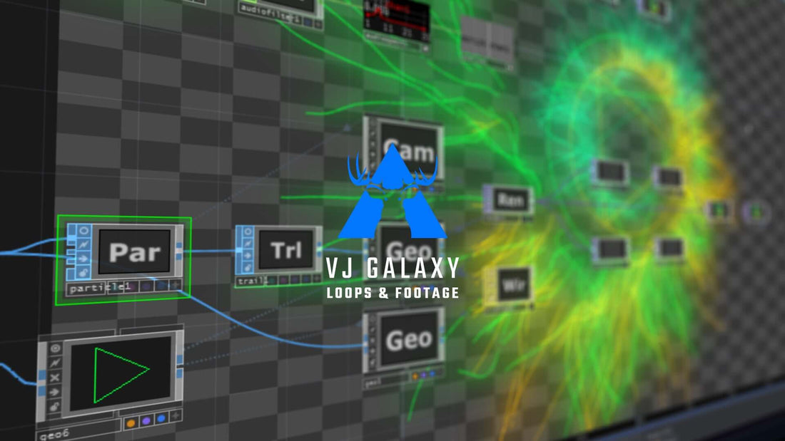 How to Generate Simple Audio Reactive Trail Particles in TouchDesigner