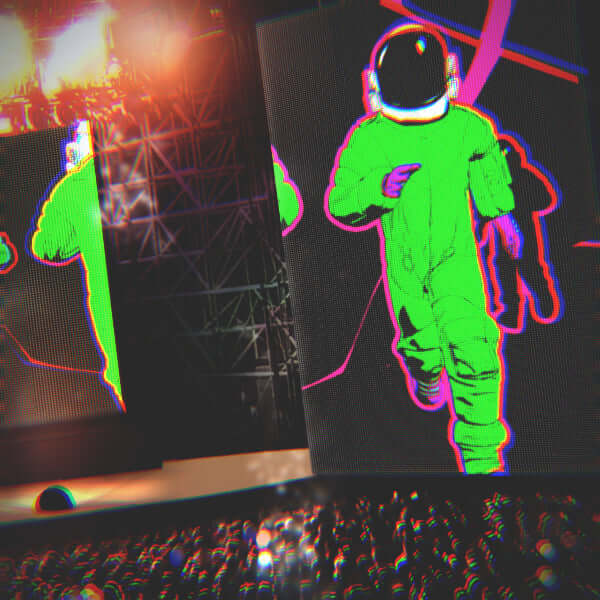 Preview of an animated loop from the Phonk House VJ Loops, featuring rhythmic beats and urban-inspired visuals