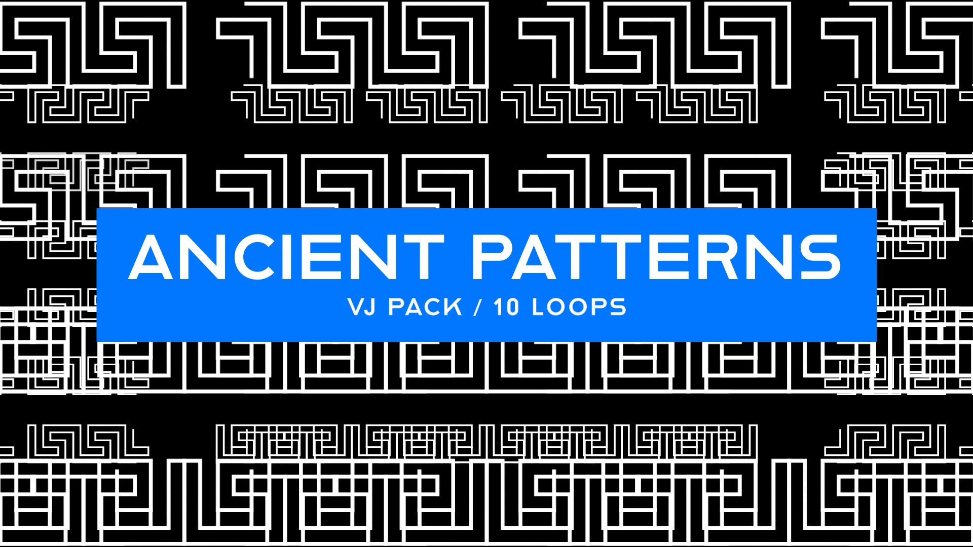 Triplewide Ancient Patterns Visuals