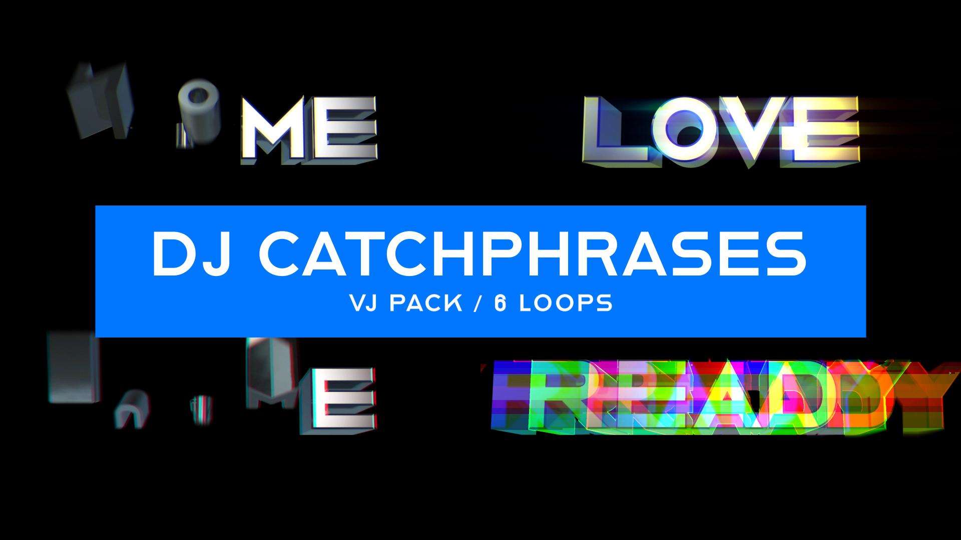 DJ Catchphrases Visuals