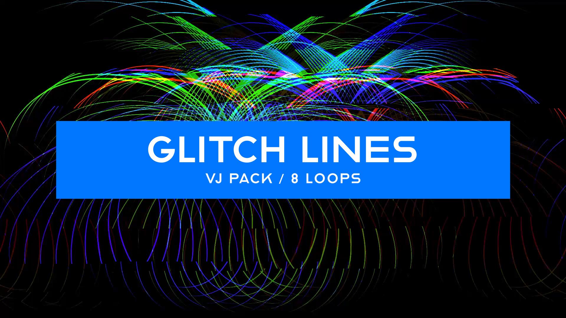 Glitch Lines Visuals