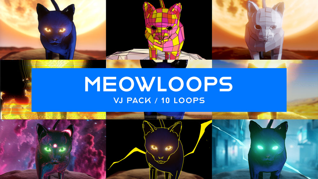 Meowloops VJ Pack