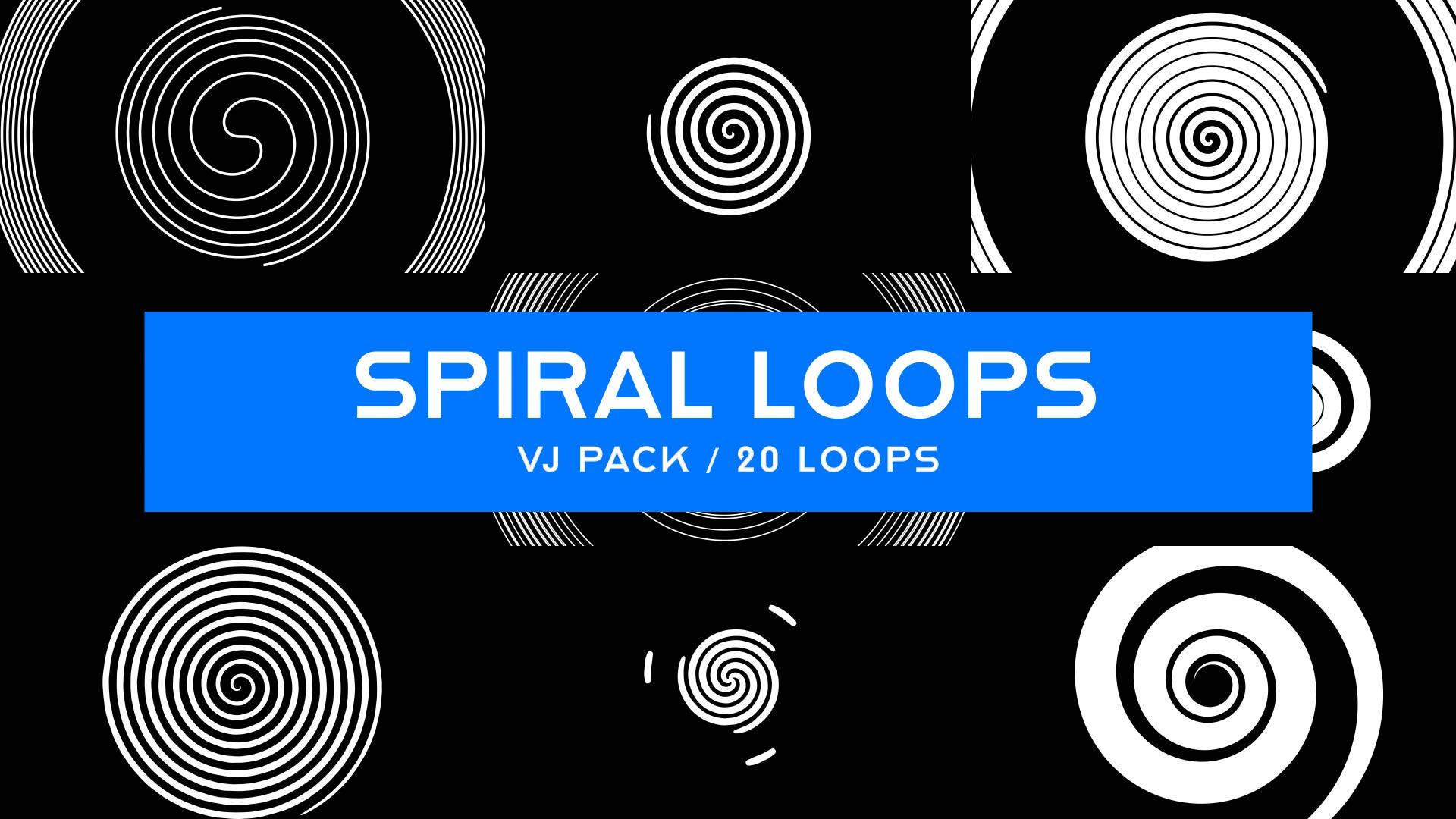 Spiral Loops VJ Pack