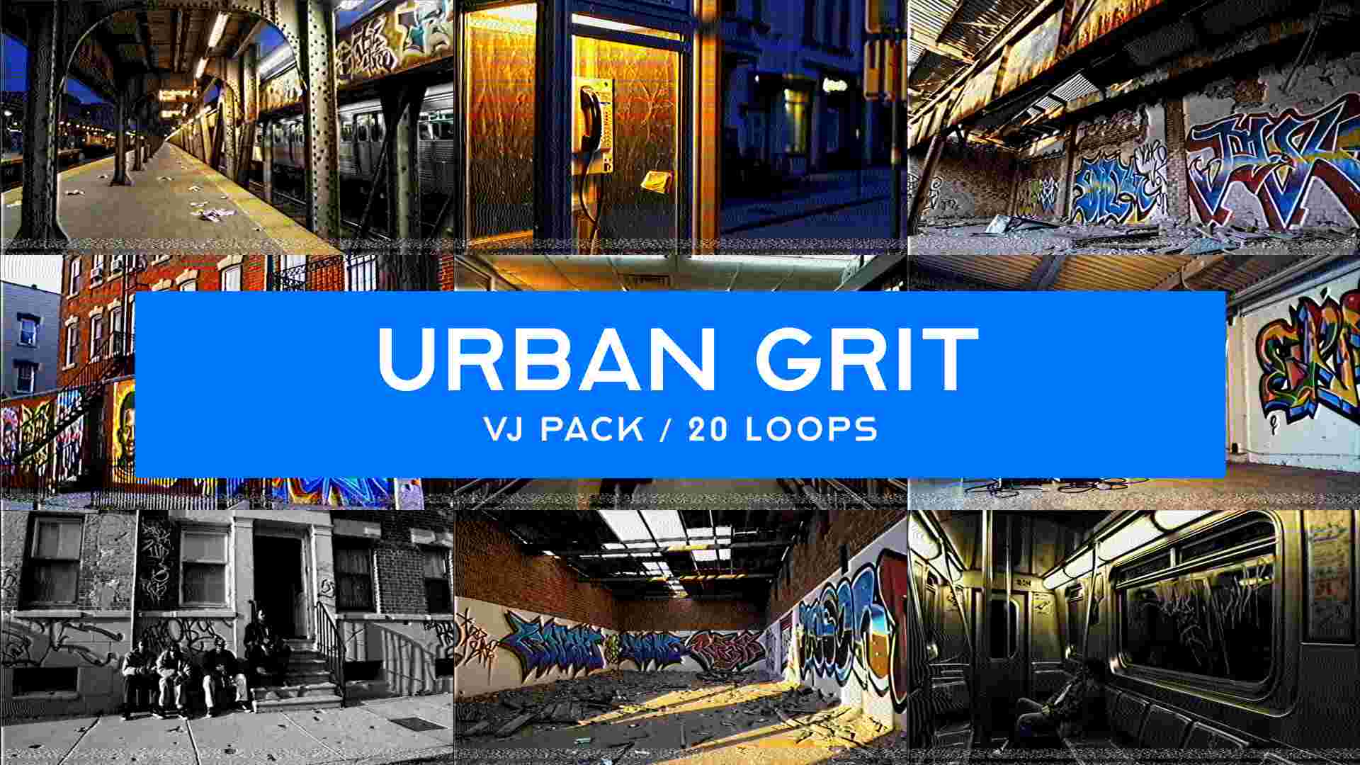 Urban Grit VJ Pack