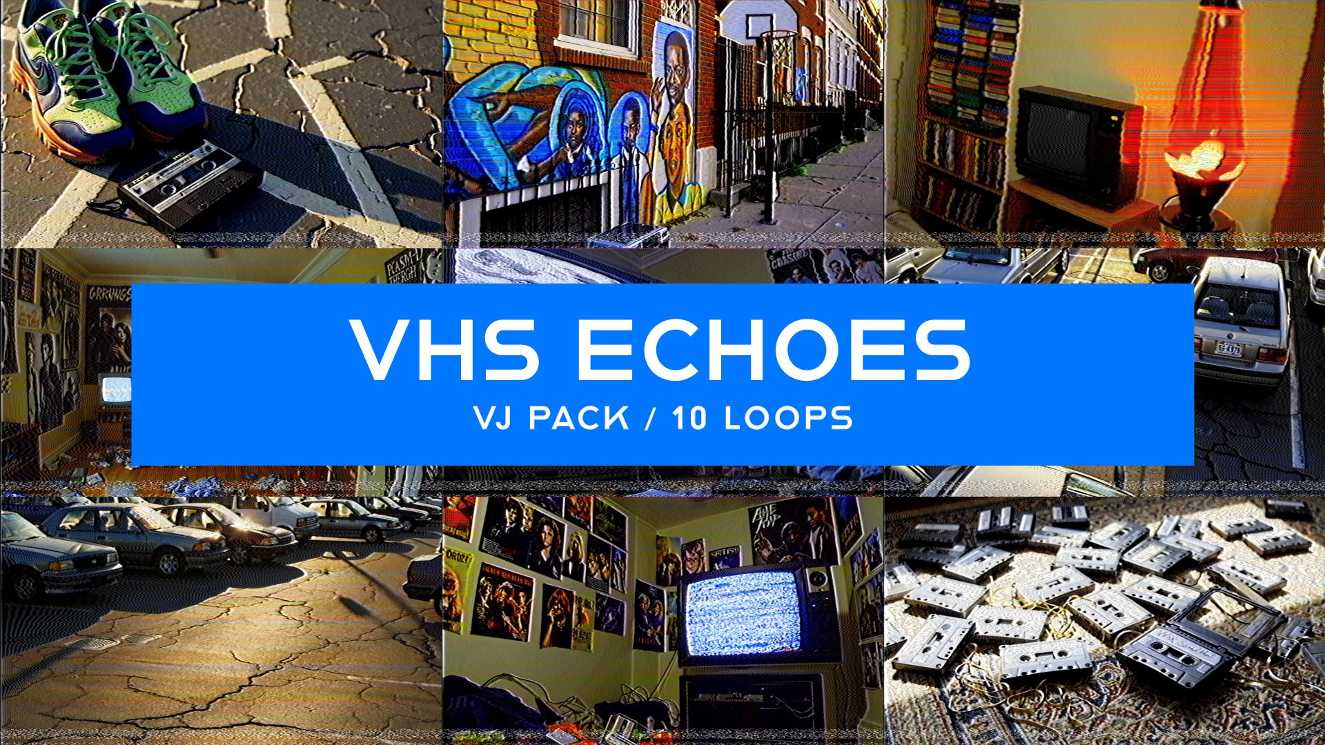 VHS Echoes VJ Pack