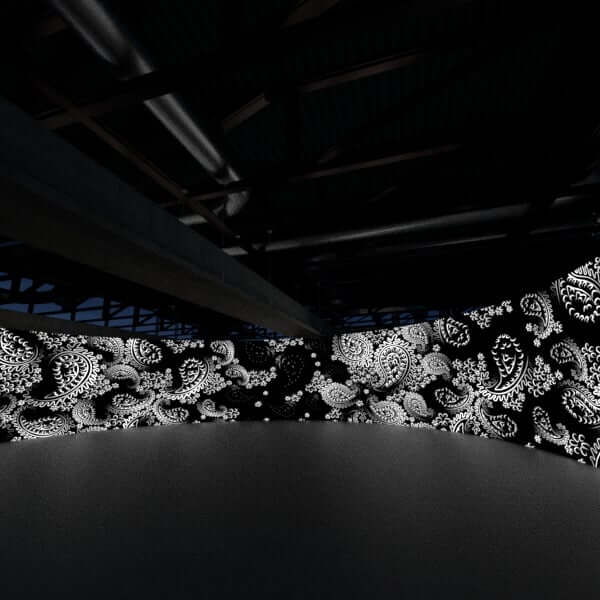 Widescreen Paisley VJ Loop