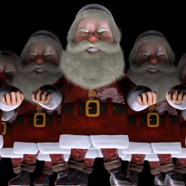 Santa Claus VJ Loop