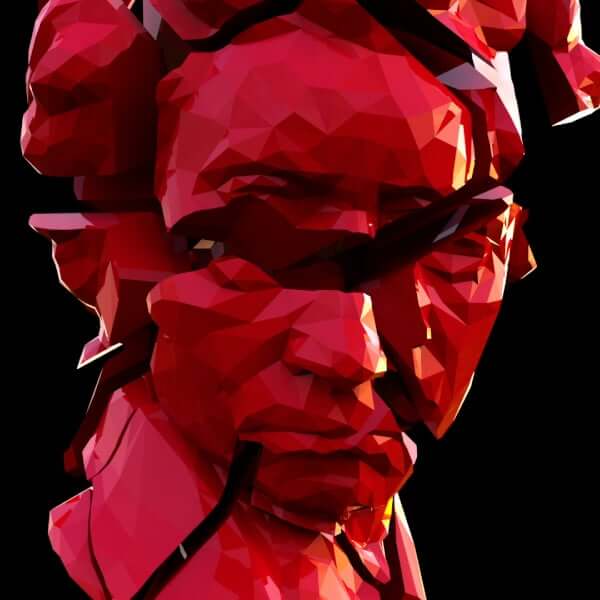 Shattered Beethoven VJ Loop