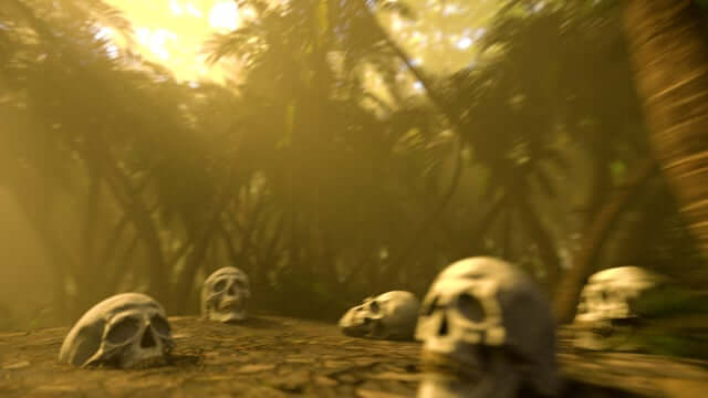 Darkness Loop Jungle VJ Loop