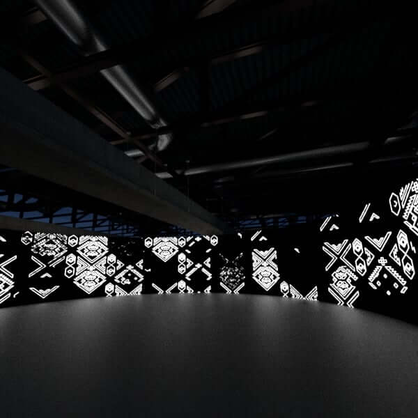 Triplewide Native Pattern VJ Loop